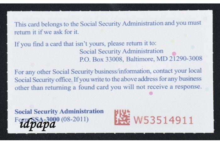 fake-ssn-idpapa